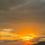 落日余晖风景图